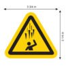 "Falling Ice" Sign – ANSI/ISO W039