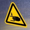 "Crush Hand Hazard" Sign – ANSI/ISO W024