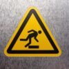 "Trip Hazard" Sign – ANSI/ISO W007