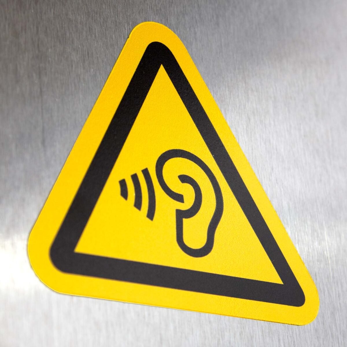 "High Volume Hazard" Sign – ANSI/ISO W087