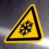 "Cold Hazard" Sign – ANSI/ISO W010