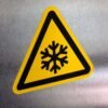 "Cold Hazard" Sign – ANSI/ISO W010