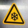 "Cold Hazard" Sign – ANSI/ISO W010