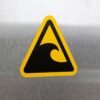 "Tsunami Zone" Sign – ANSI/ISO W056