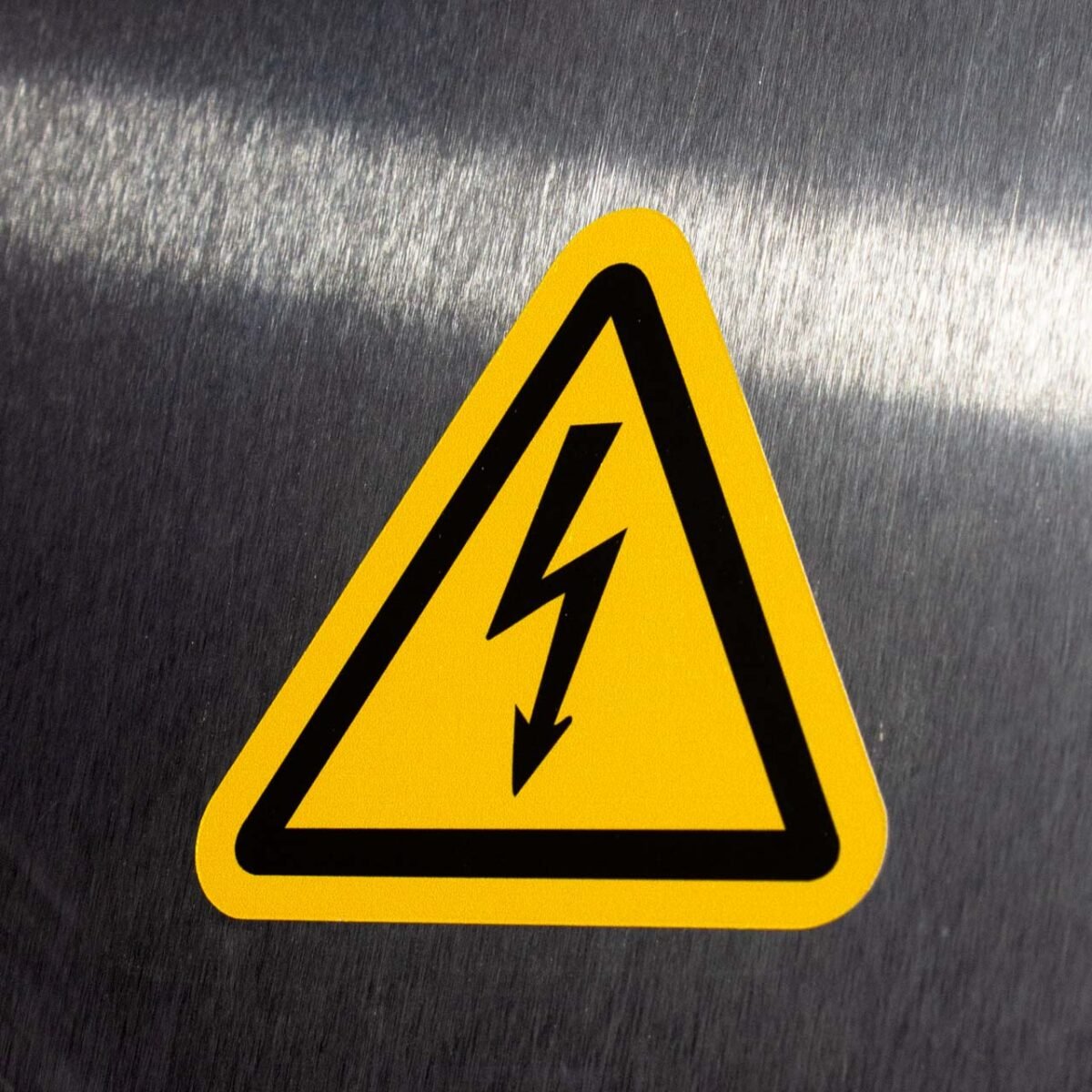 "Electricity Hazard" Sign – ANSI/ISO W012