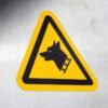 "Guard Dog" Sign – ANSI/ISO W013