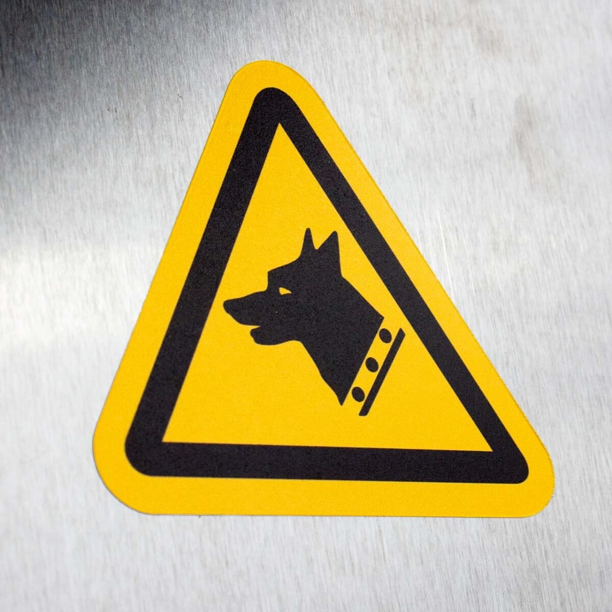 "Guard Dog" Sign – ANSI/ISO W013