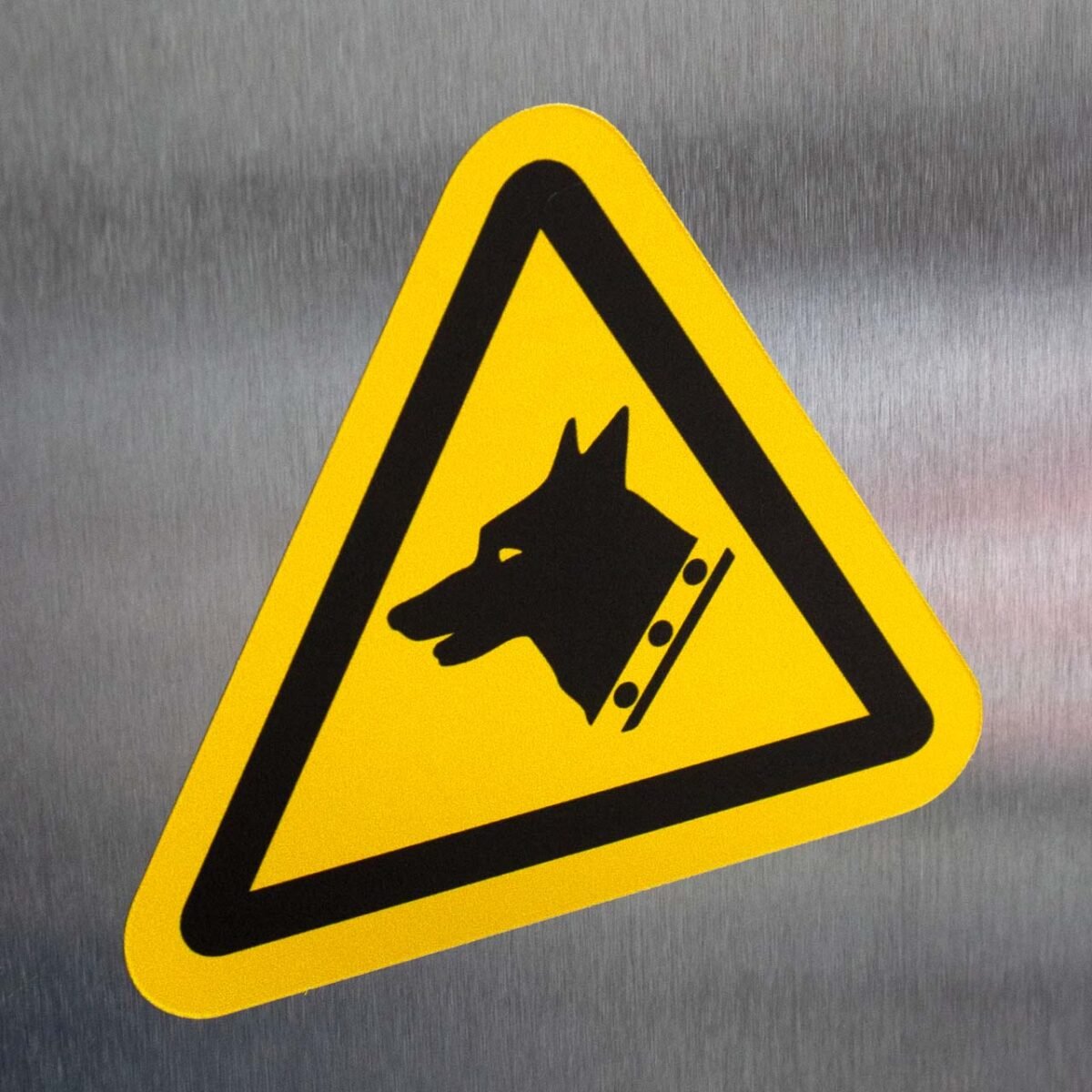 "Guard Dog" Sign – ANSI/ISO W013