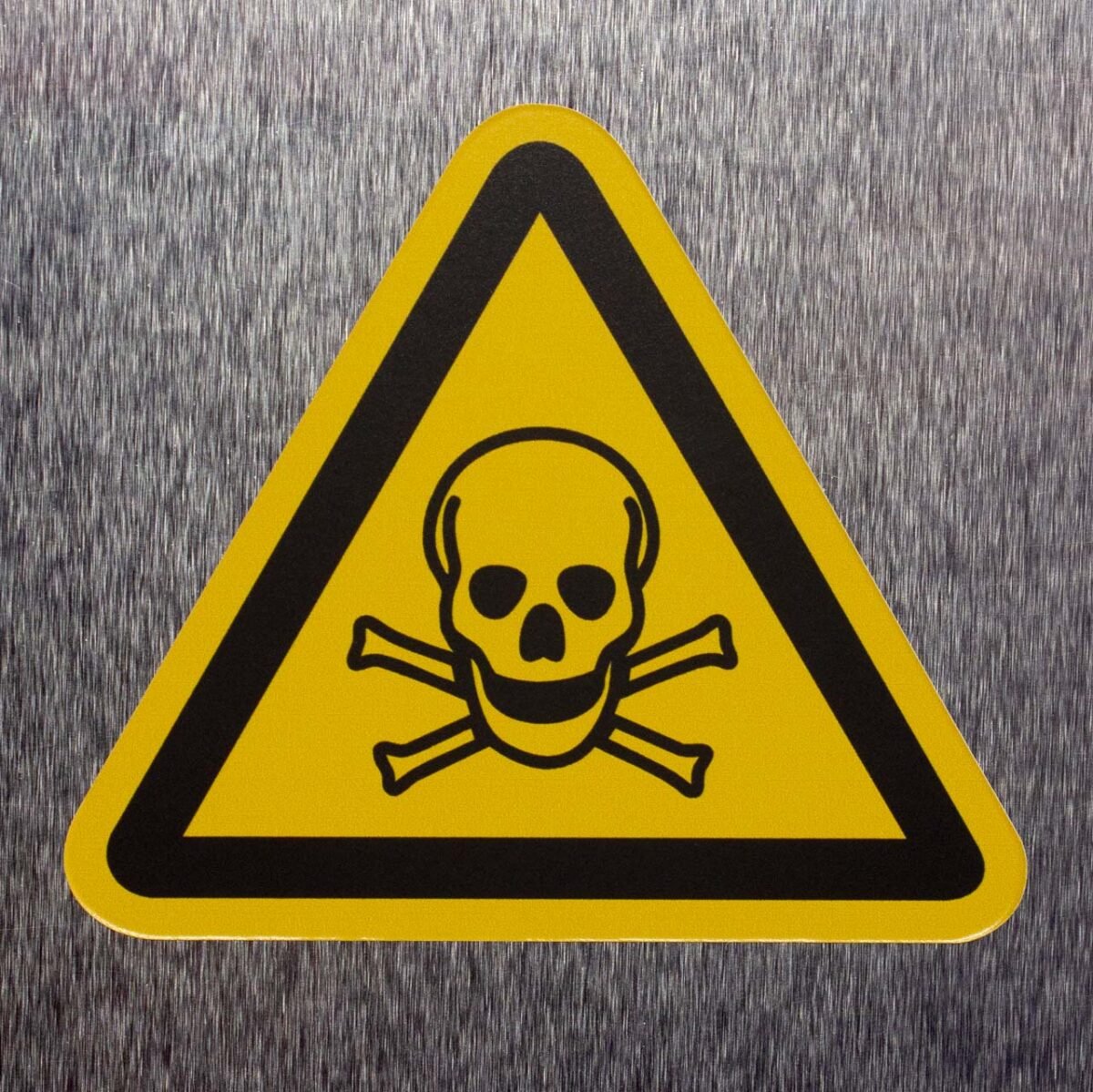 "Toxic Hazard" Sign – ANSI/ISO W016