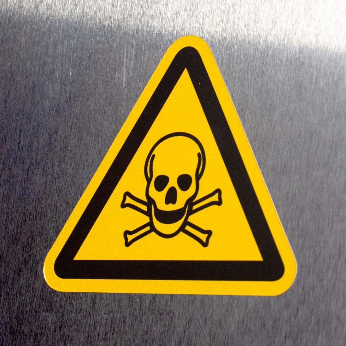 "Toxic Hazard" Sign – ANSI/ISO W016