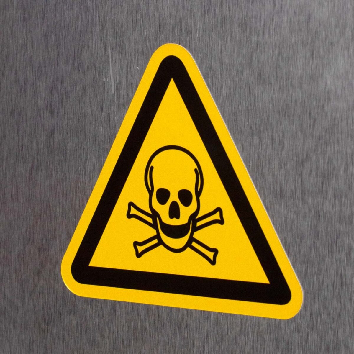 "Toxic Hazard" Sign – ANSI/ISO W016