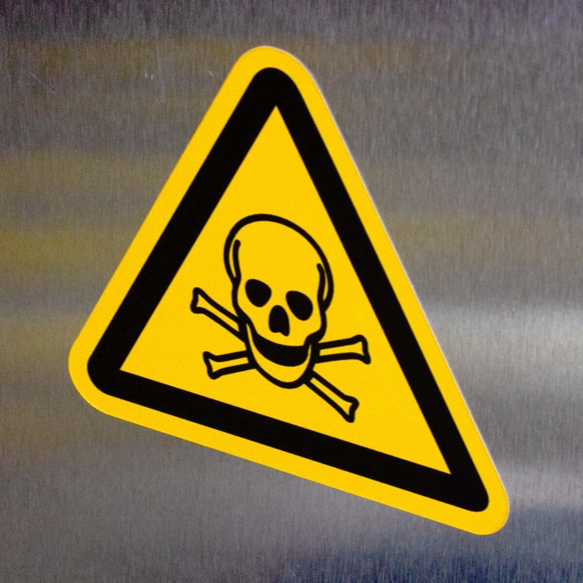 "Toxic Hazard" Sign – ANSI/ISO W016