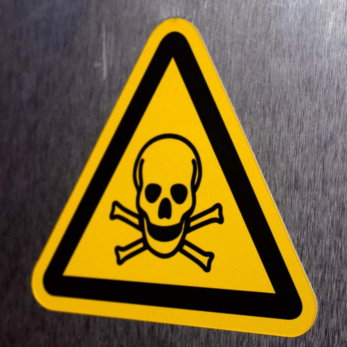 "Toxic Hazard" Sign – ANSI/ISO W016
