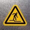 "Warning - Step" Sign – ANSI/ISO W070