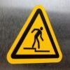 "Warning - Step" Sign – ANSI/ISO W070