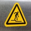 "Warning - Step" Sign – ANSI/ISO W070