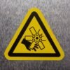 "Moving Blades Hazard" Sign – ANSI/ISO W088