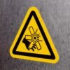 "Moving Blades Hazard" Sign – ANSI/ISO W088