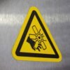"Moving Blades Hazard" Sign – ANSI/ISO W088