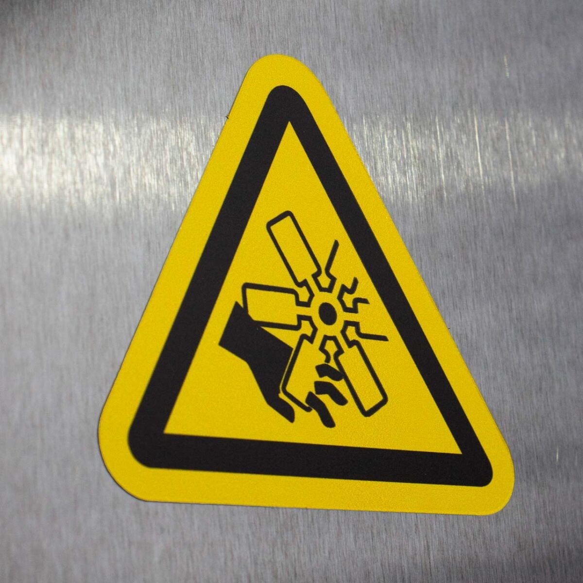 "Moving Blades Hazard" Sign – ANSI/ISO W088