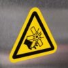 "Moving Blades Hazard" Sign – ANSI/ISO W088