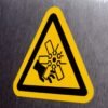 "Moving Blades Hazard" Sign – ANSI/ISO W088