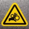 "Moving Gears Hazard" Sign – ANSI/ISO W089