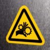 "Moving Gears Hazard" Sign – ANSI/ISO W089