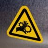 "Moving Gears Hazard" Sign – ANSI/ISO W089