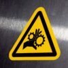 "Moving Gears Hazard" Sign – ANSI/ISO W089