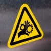 "Moving Gears Hazard" Sign – ANSI/ISO W089