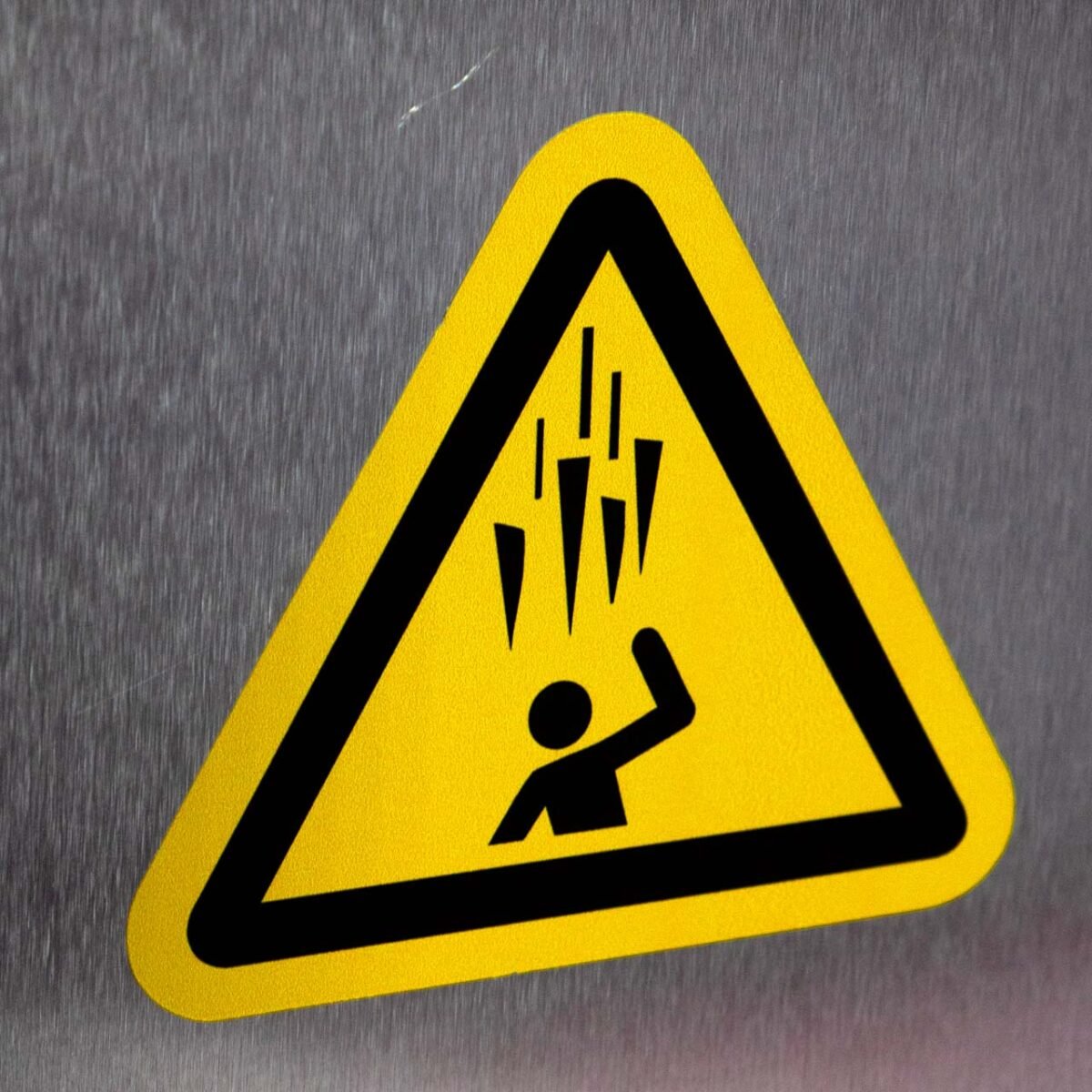 "Falling Ice" Sign – ANSI/ISO W039