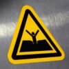 "Quicksand Hazard" Sign – ANSI/ISO W061