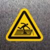 "Fragile Roof" Sign – ANSI/ISO W036