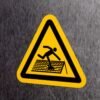 "Fragile Roof" Sign – ANSI/ISO W036