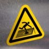 "Fragile Roof" Sign – ANSI/ISO W036