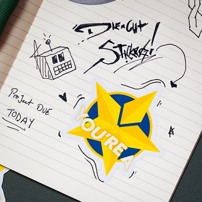 You’re a Star Die-Cut Decal (Pack of 25)