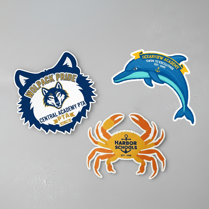 Custom Printed Die-Cut Stickers (10 Pack)