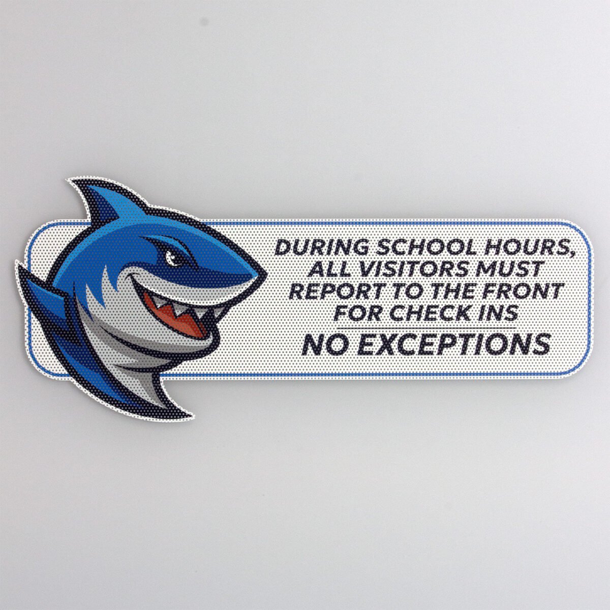 Custom Cut Perforated Door Banners (Pack of 2)