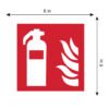 "Fire Extinguisher" Sign – ANSI/ISO F001
