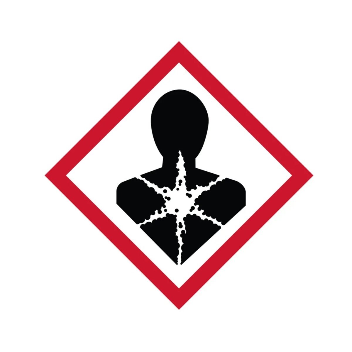 "Health Hazard" GHS Pictogram Sign – OSHA/GHS Chronic Hazard