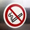 "No Smoking" Sign – ANSI/ISO P002