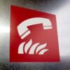 "Fire Emergency Telephone" Sign – ANSI/ISO F006