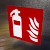 "Fire Extinguisher" Sign – ANSI/ISO F001
