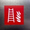 "Fire Ladder" Sign – ANSI/ISO F003