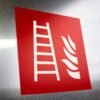 "Fire Ladder" Sign – ANSI/ISO F003