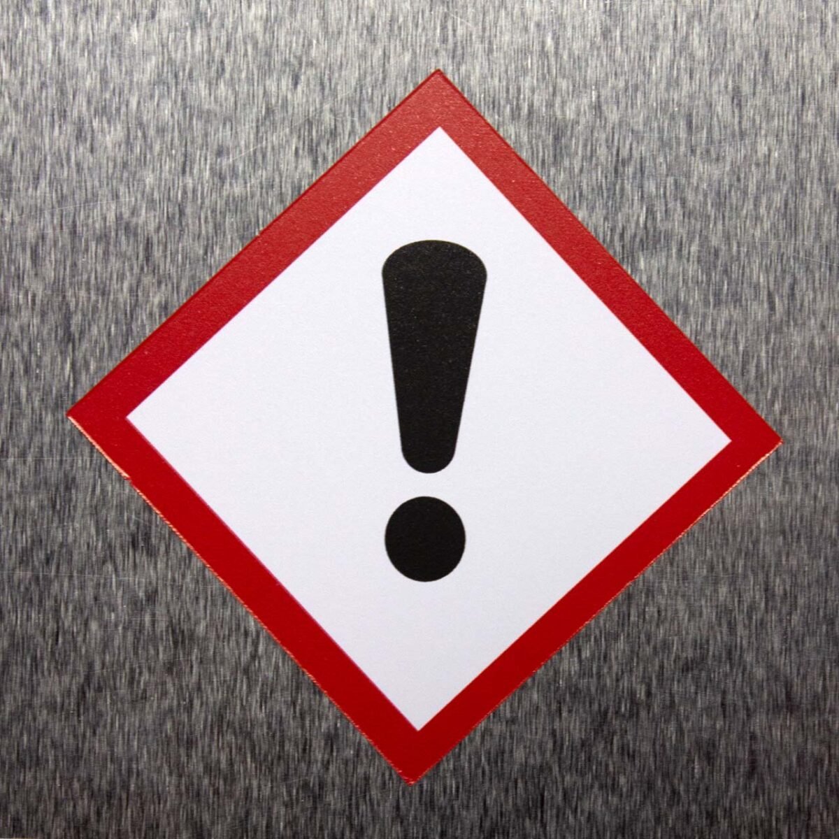 IMG_6208 "Exclamation Mark" GHS Pictogram Label – OSHA/GHS Irritant (10 Pack)