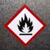 "Flammable" GHS Pictogram Sign – OSHA/DOT Compliant