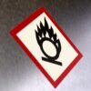 "Flame Over Circle" GHS Pictogram Sign – OSHA/DOT Oxidizer