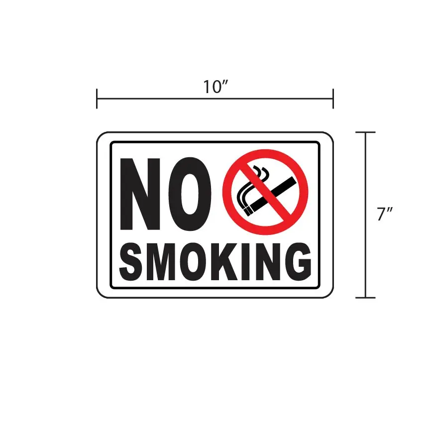 NO SMOKING - Safety Sign